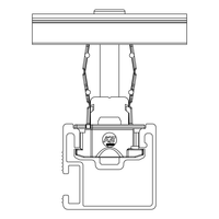 K2 Systems Clamp MC 25-40 schwarz