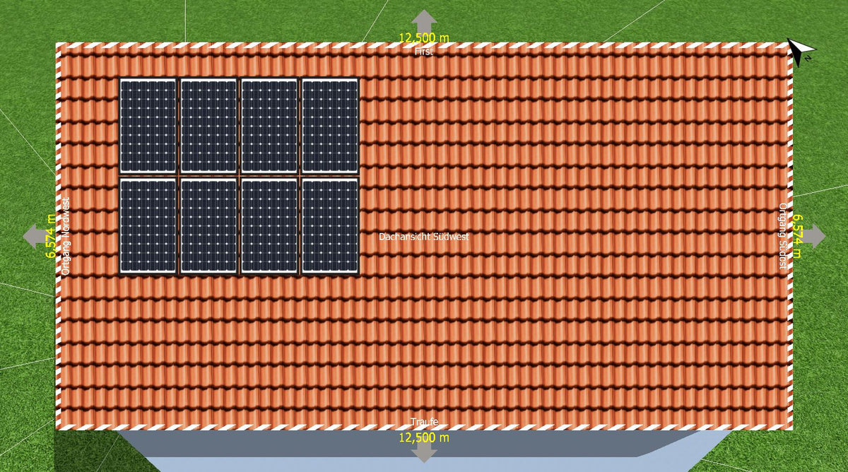 3,600 kWp Trina Vertex PV-Anlage + SMA Sunny Boy SB 3.6