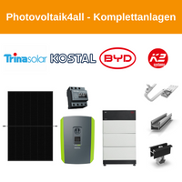 7 kWp PV-Anlage Trina Vertex S + KOSTAL PLENTICORE plus + BYD Speicher