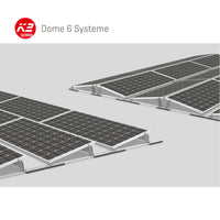 Netzautarke 3 kWp Photovoltaikanlage mit Heizstab für Flachdach