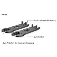 Stäubli Montageschlüsselset PV-MS für MC4