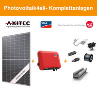 1,8 kWp Axitec AXIbiperfect Bifazial Glas-Glas - SMA Photovoltaikanlage