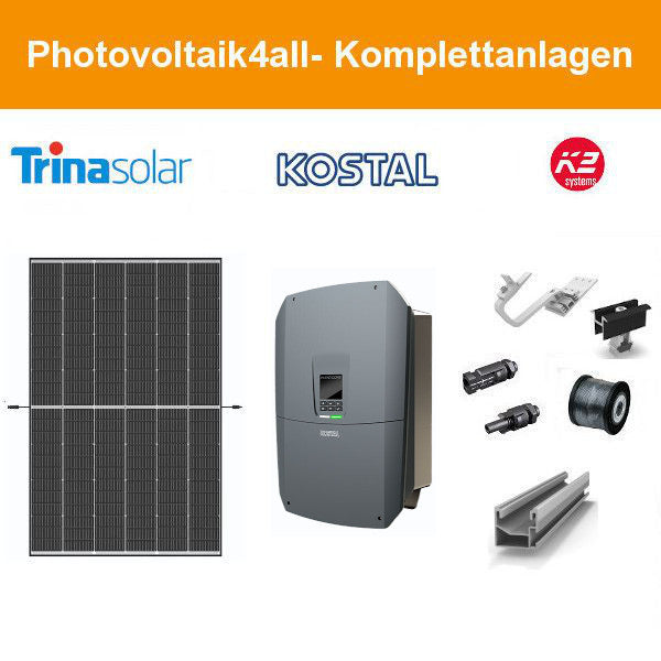 9 kWp PV-Anlage Trina Vertex S + Kostal PLENTICORE plus