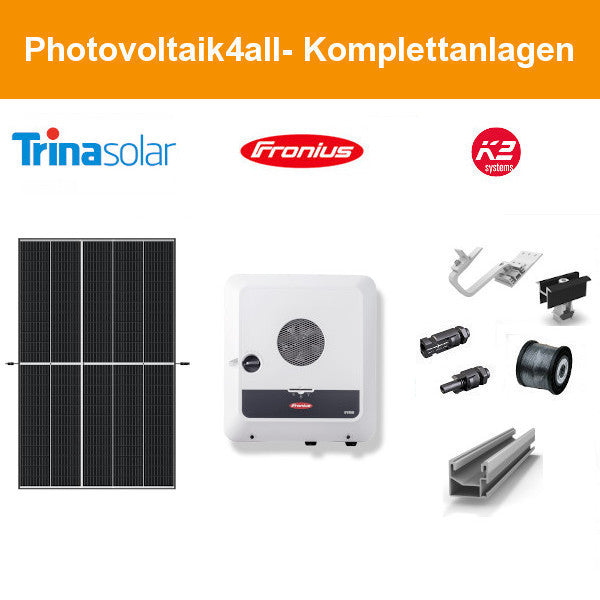 7 kWp PV-Anlage Trina Vertex S + Fronius GEN24