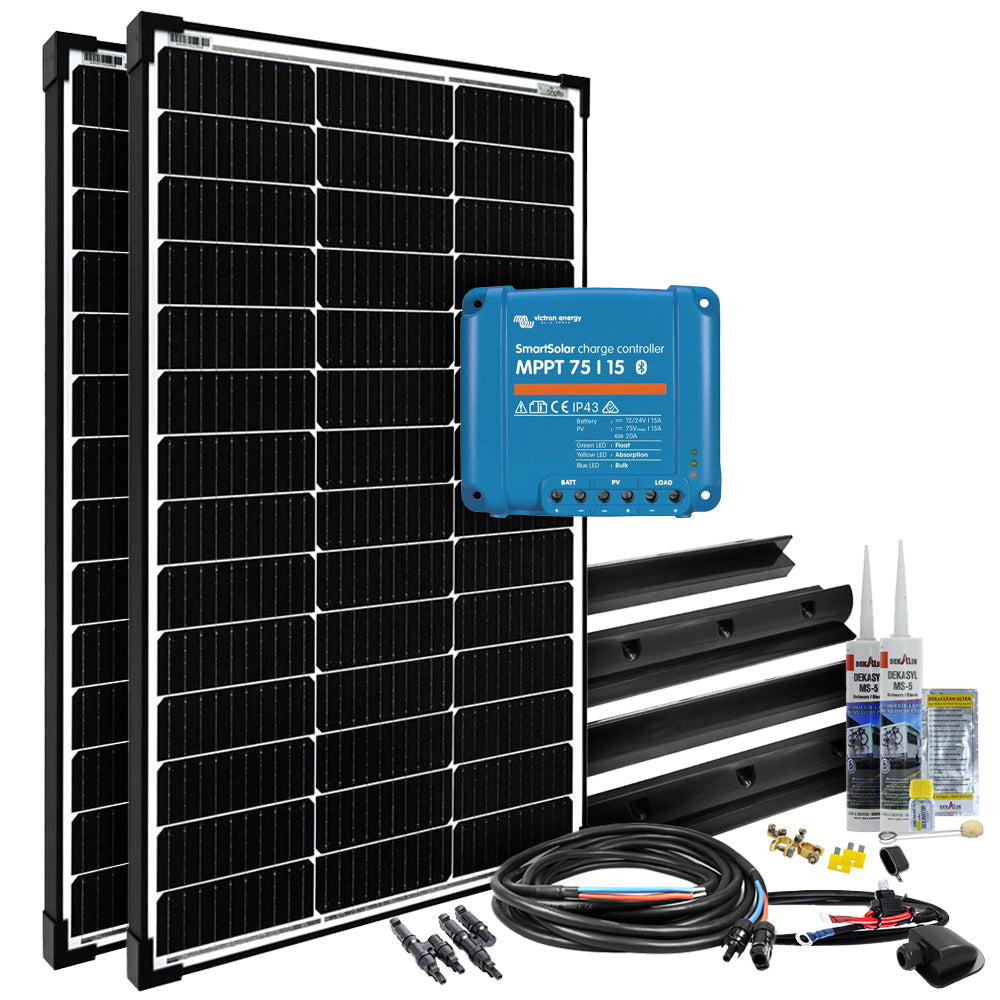 Offgridtec  mPremium+ L 200W 12V MPPT Caravan Solaranlage